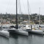 Puerto Vallarta > SF by 30 knot Nigel Irens-designed cruiser-racer trimaran.
This delivery paid for the repair of my car.